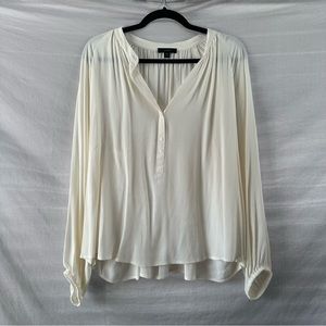 J.Crew Split Neck Blouse